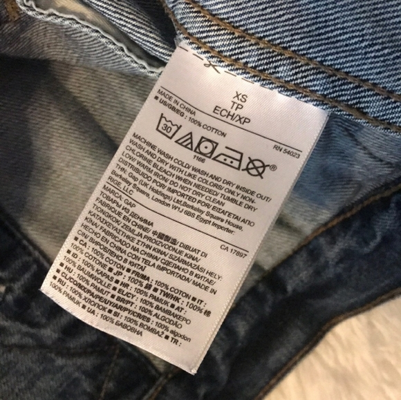 Gap Icon Denim Jacket Size XS - Picture 4 of 8